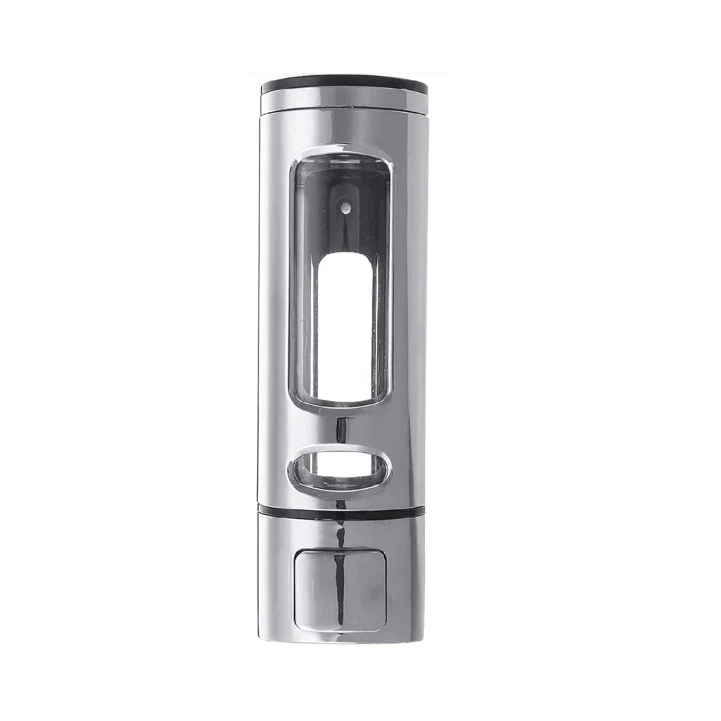 400 ml Wall Mounted Silver manual Soap Dispenser
